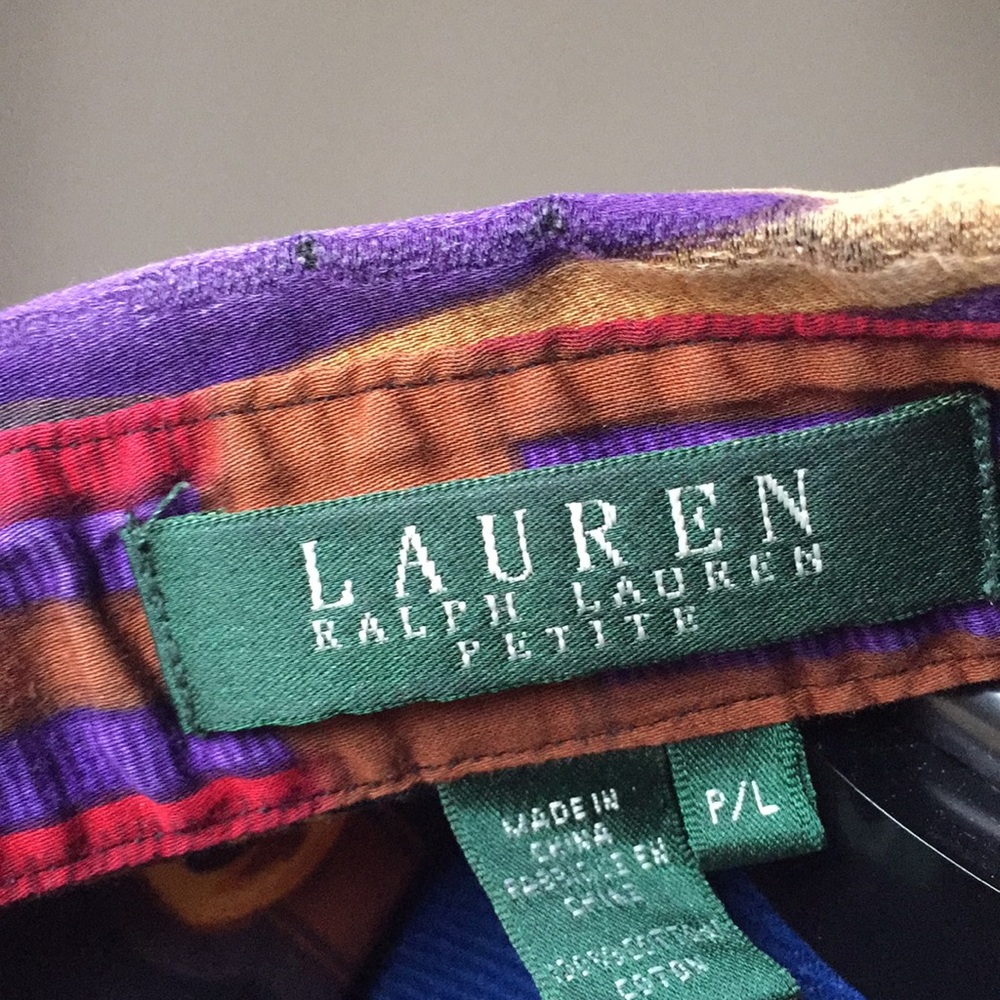 Ralph Lauren Vintage equestrian blouse M/L - Picture 8 of 8